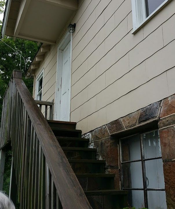 Above garage