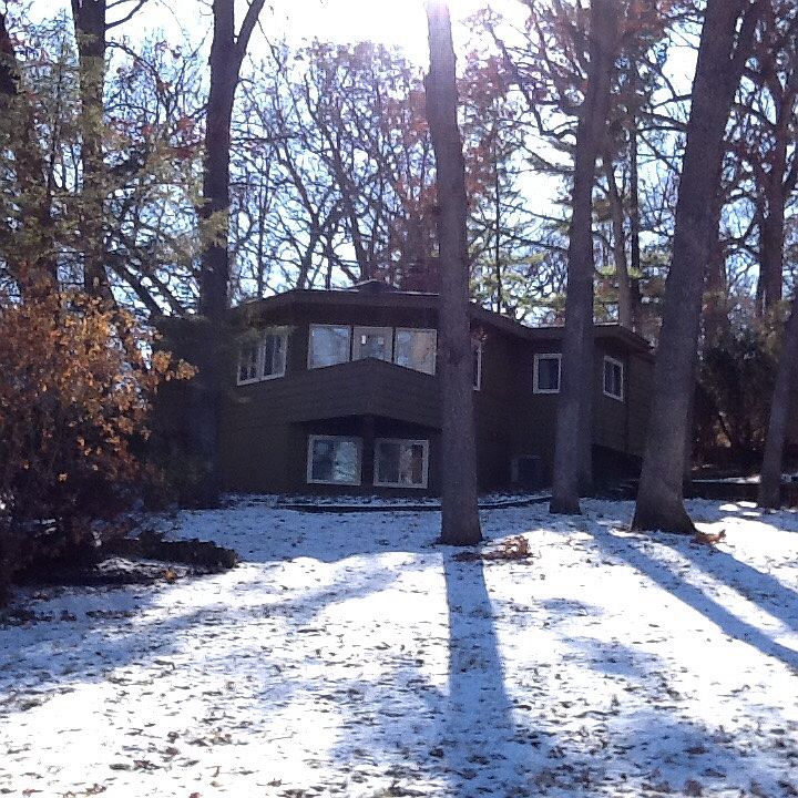 Curbside view from beach