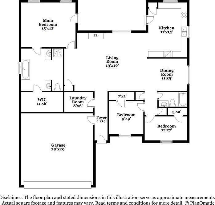 3 bed, 2.0 bath, 1523 sqft, $1,795 — Photo 2