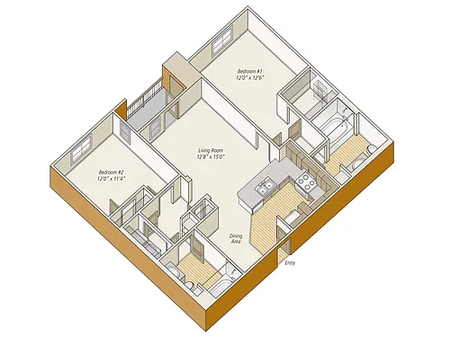 Floor plan B14