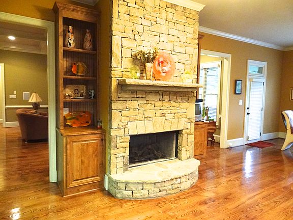 Fireplace in Kitchen