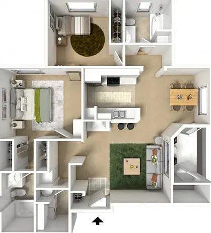 Conifer Two Bedroom Two Bath Conifer Two Bedroom Two Bath