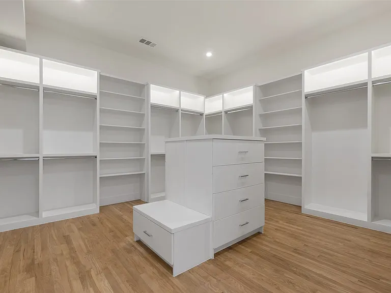 Huge Primary closet