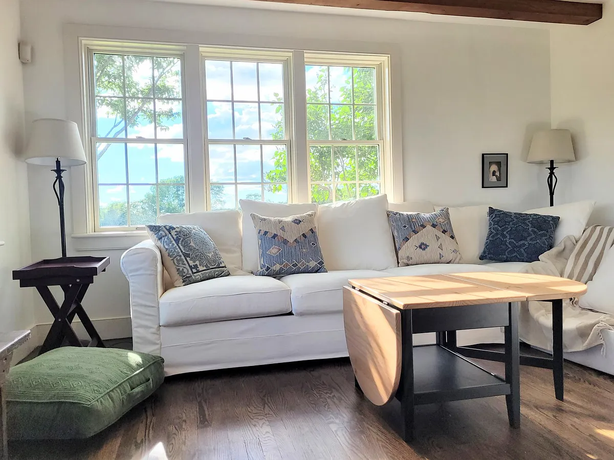 Living room. - 82 Burchard Ave