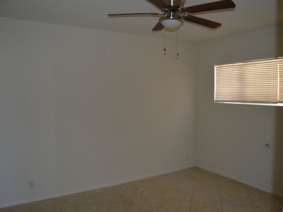 The right corner of the bedroom