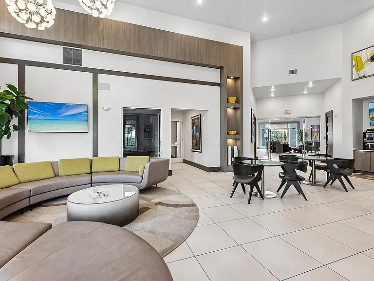 Resident Lounge with coffee/tea bar