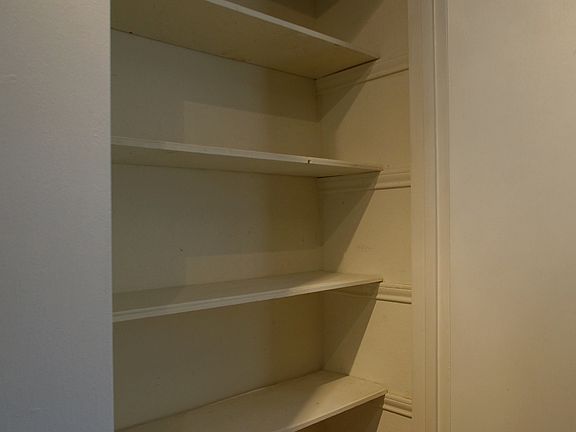 Large pantry storage in kitchen.