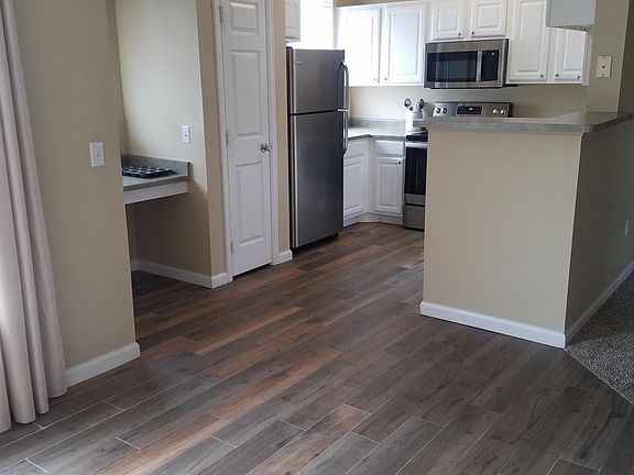 Dining area and kitchen