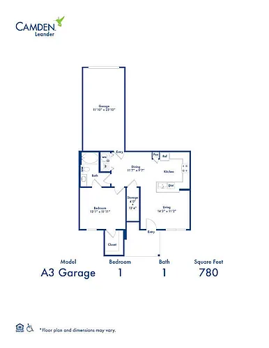 Floor plan A3 Garage