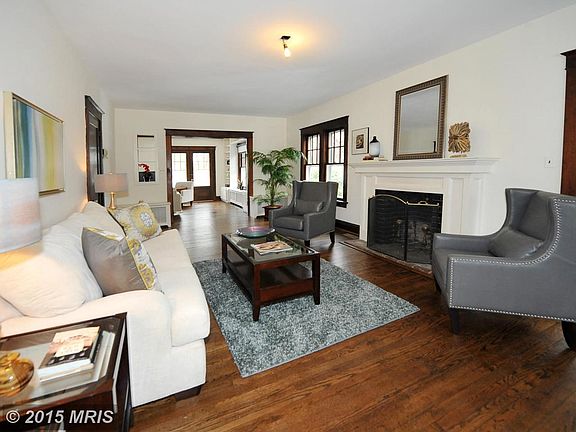 Living Room view from front entry