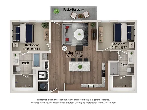 Floor plan B2