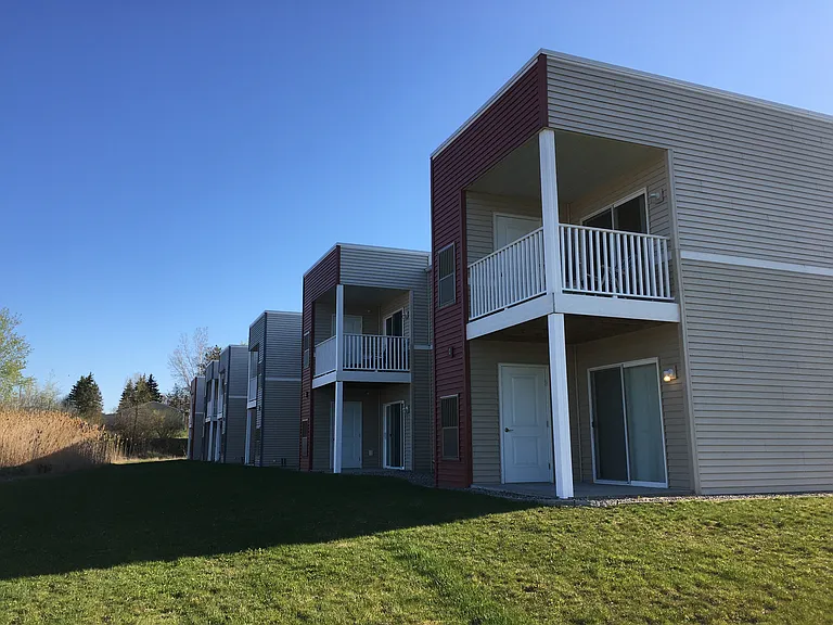 Back patio and balcony