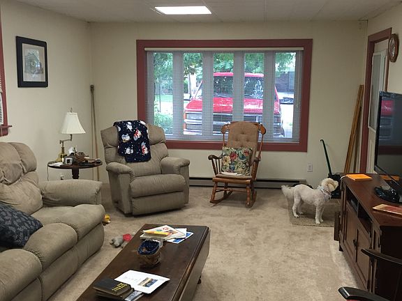 Family room from patio door.