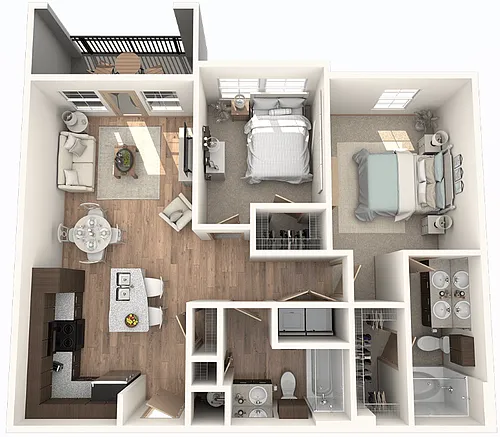 Floor plan B1