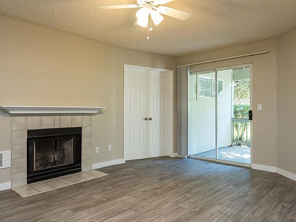 Three Bedroom | Living Room with Fireplace