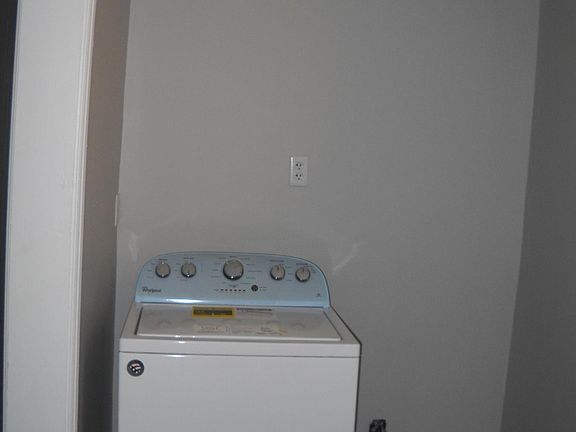 Laundry room (dryer is now in place)