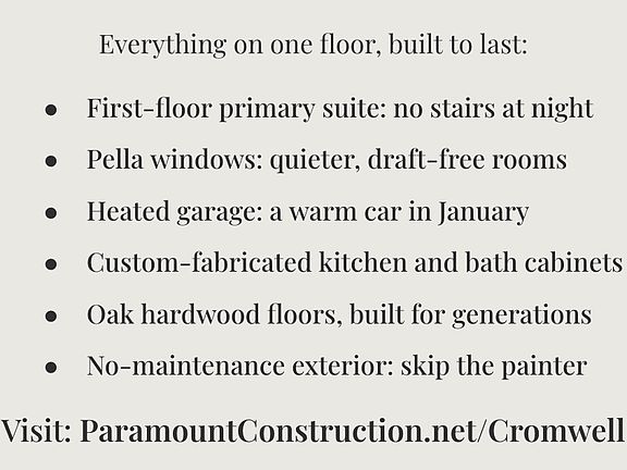 Built to last, room by room