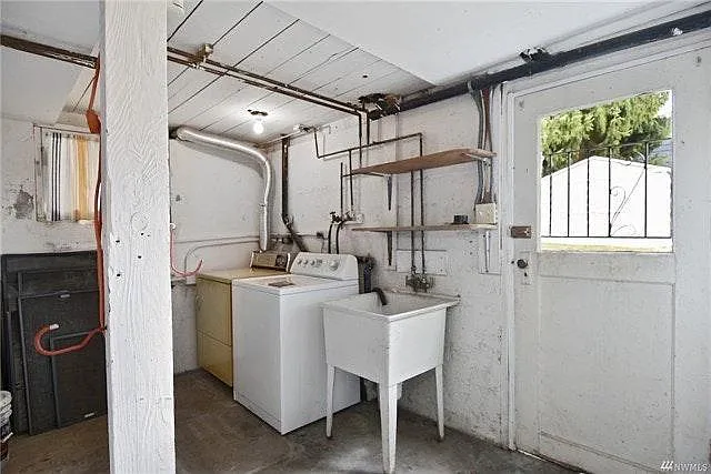 shared laundry room