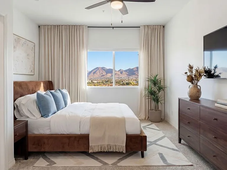 Bedroom Photo at Summit on Boulder Apartments