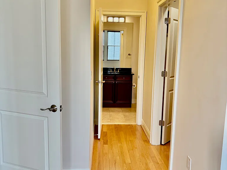 Hall from Bedroom to Bath.