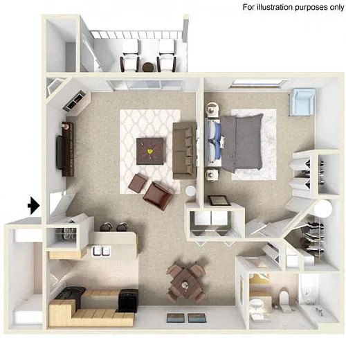 Floor plan Soho