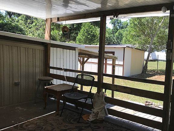 Rear  Covered Porch