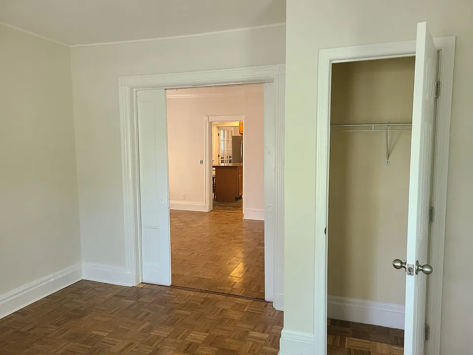 First bedroom closet.