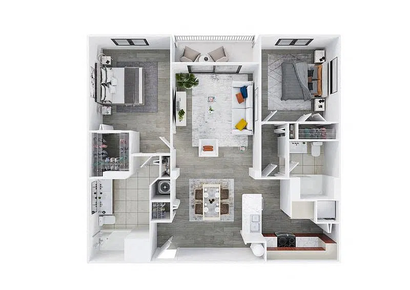 Floor plan B2A