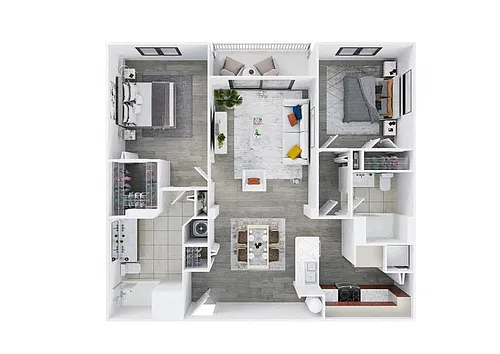 Floor plan B2A