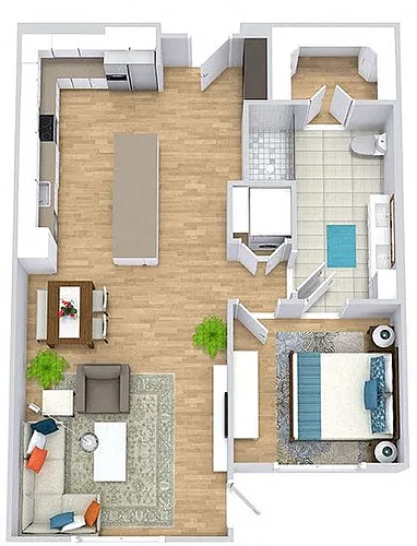 Floor plan Miles
