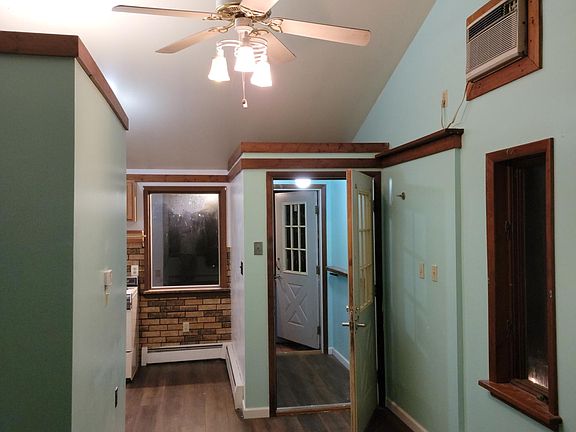 Looking out towards entrance