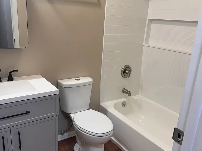 Full Bath on Second Floor
