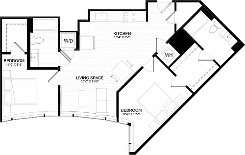 Floor plan 2E
