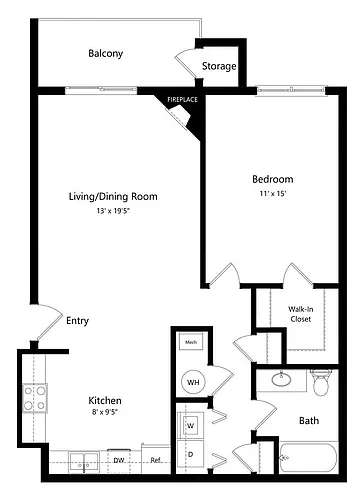 Floor plan Spruce