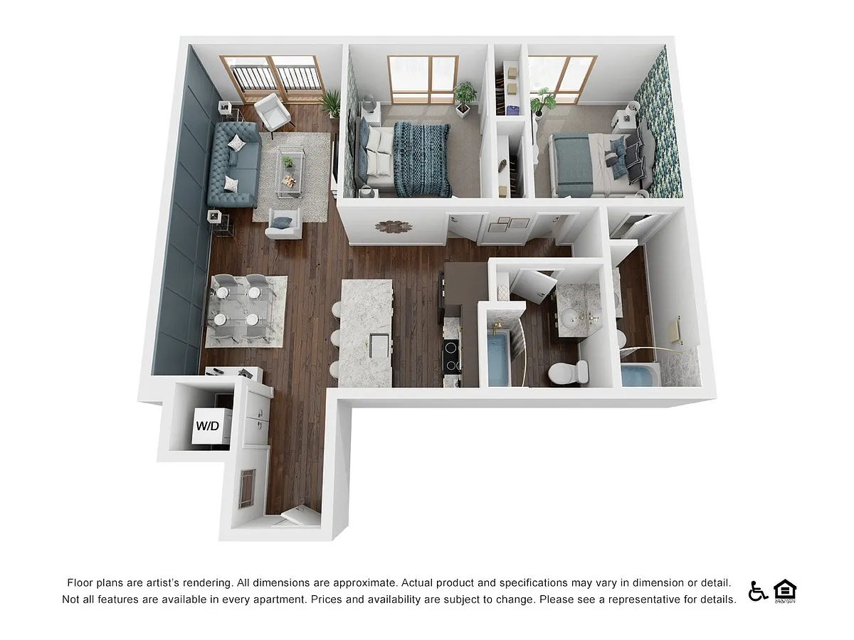 Floor plan B2u