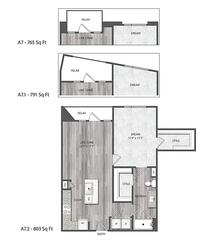 Floor plan A72