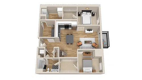 Floor plan Garland