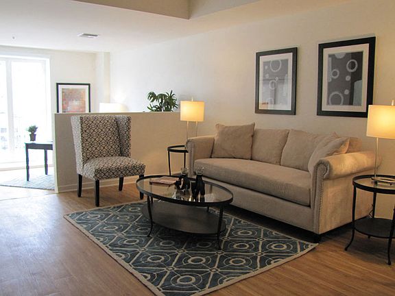 Mayfair Residences living area furnished