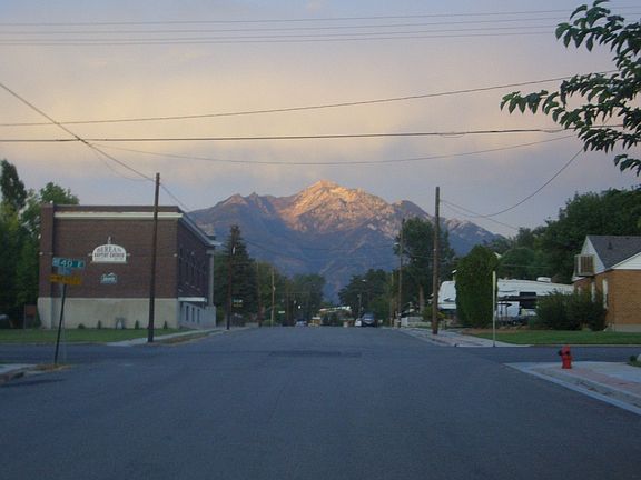 August 2007 - View of Storm Mountain from in front of our house