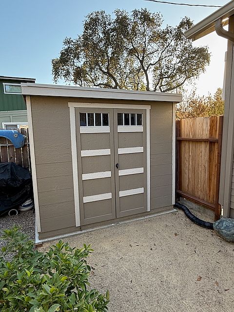 New storage shed