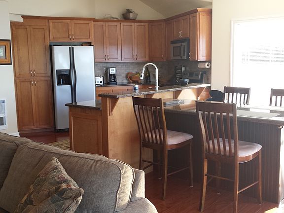 Custom Cabinets/Granite Bar