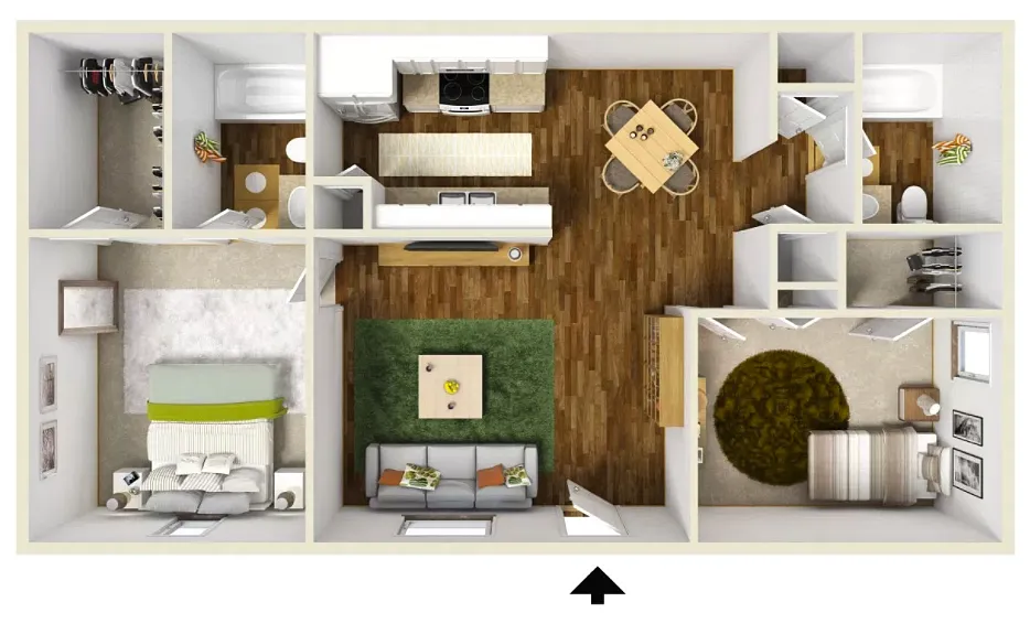 Floor plan B1S