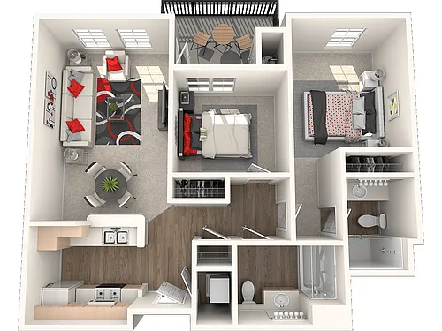 Floor plan Santa Catalina