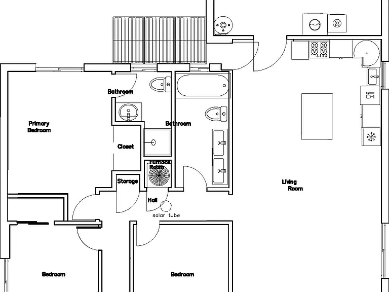 Schematic Floorplan (not to scale)