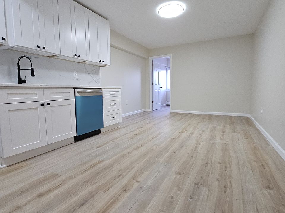 kitchen + living room