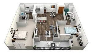 Floor plan B1