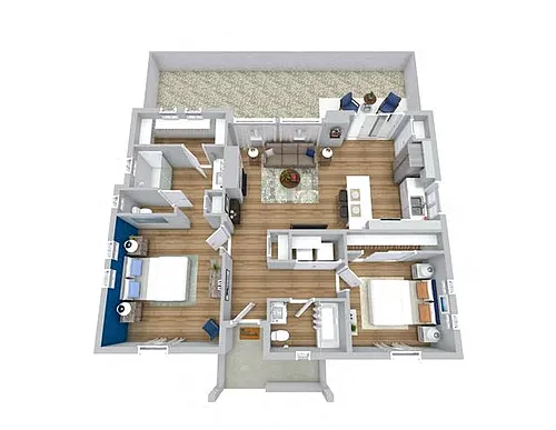 Floor plan The Retreat
