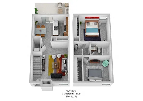 Floor plan Mohican