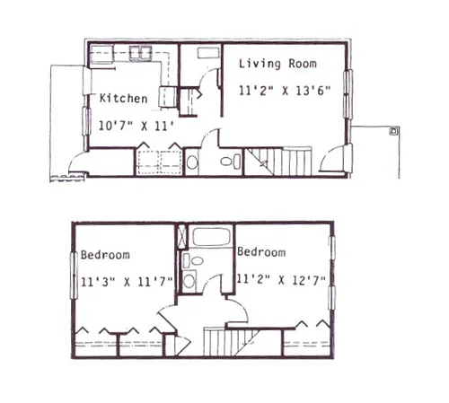 Floor plan Club Court I - 2th