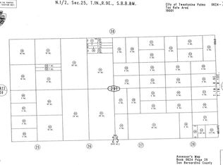 0 Apn #0624-291-0, 29 Palms, CA 92277